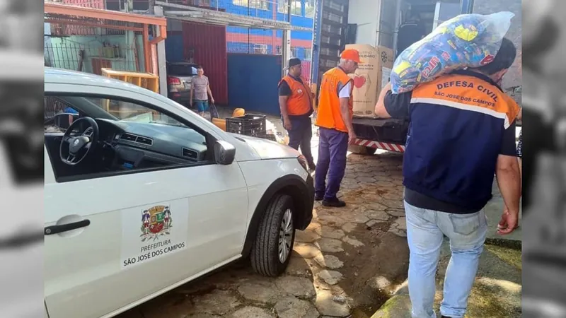 Prefeitura de São José dos Campos atende famílias atingidas pelo temporal