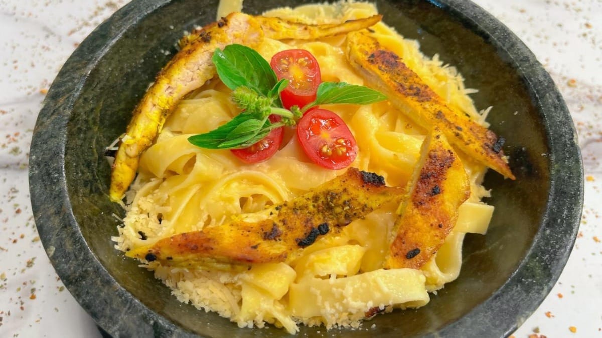 Fettuccine Alfredo Fil De Frango Band Receitas