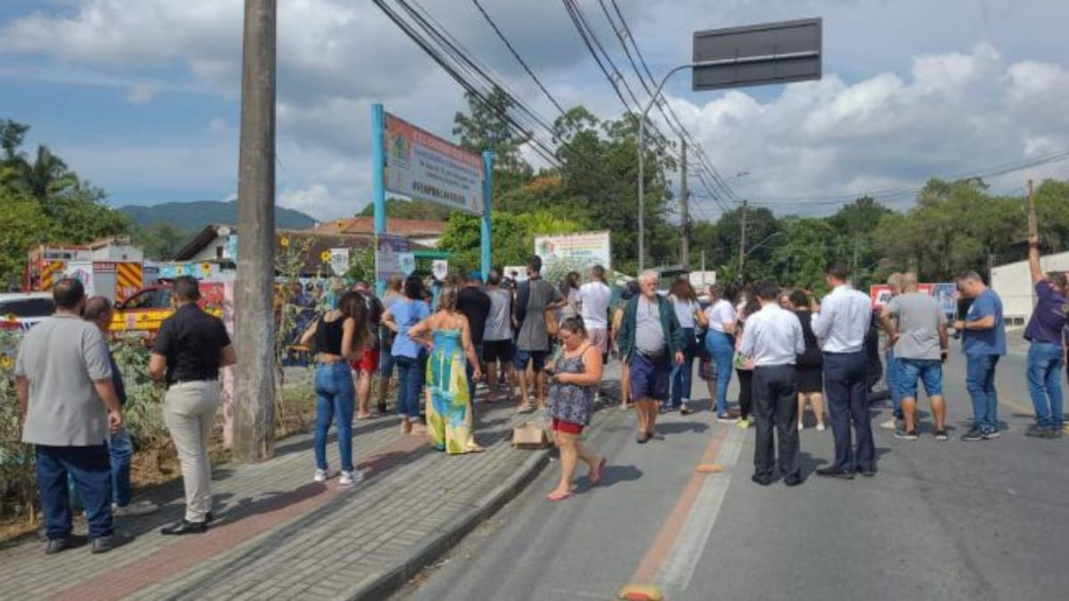 Crianças feridas em ataque à creche passam por cirurgia e têm quadro