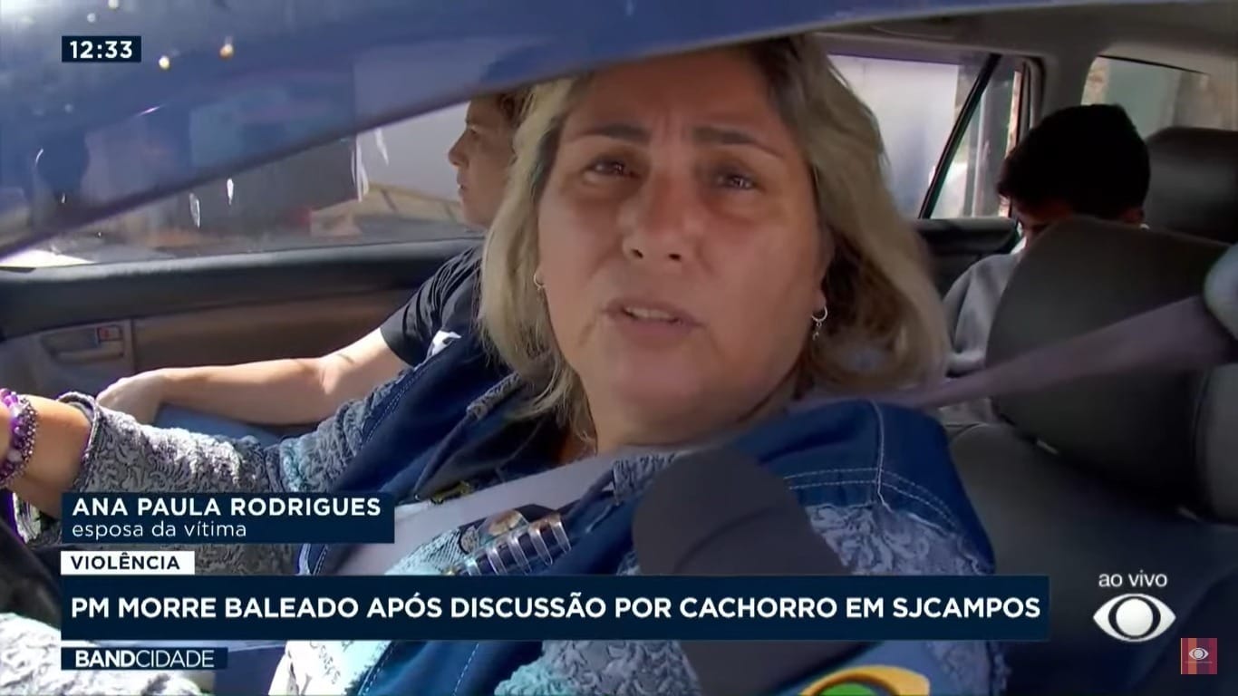 Mulher De Pm Morto Ap S Discuss O Sobre Cachorros De Rua Pede Justi A