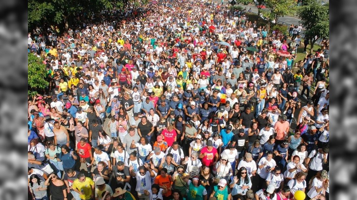 Marcha Para Jesus Re Ne Mais De Mil Pessoas Em Sorocaba