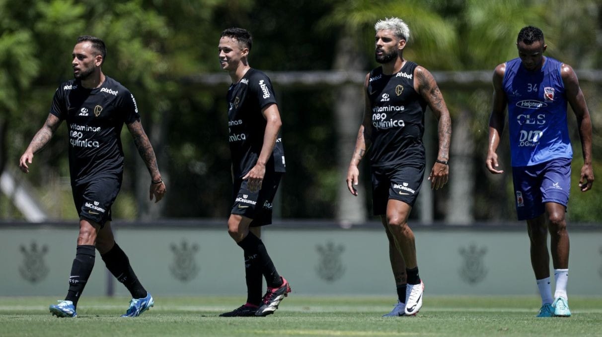 Corinthians goleia União São João em jogo treino veja os gols