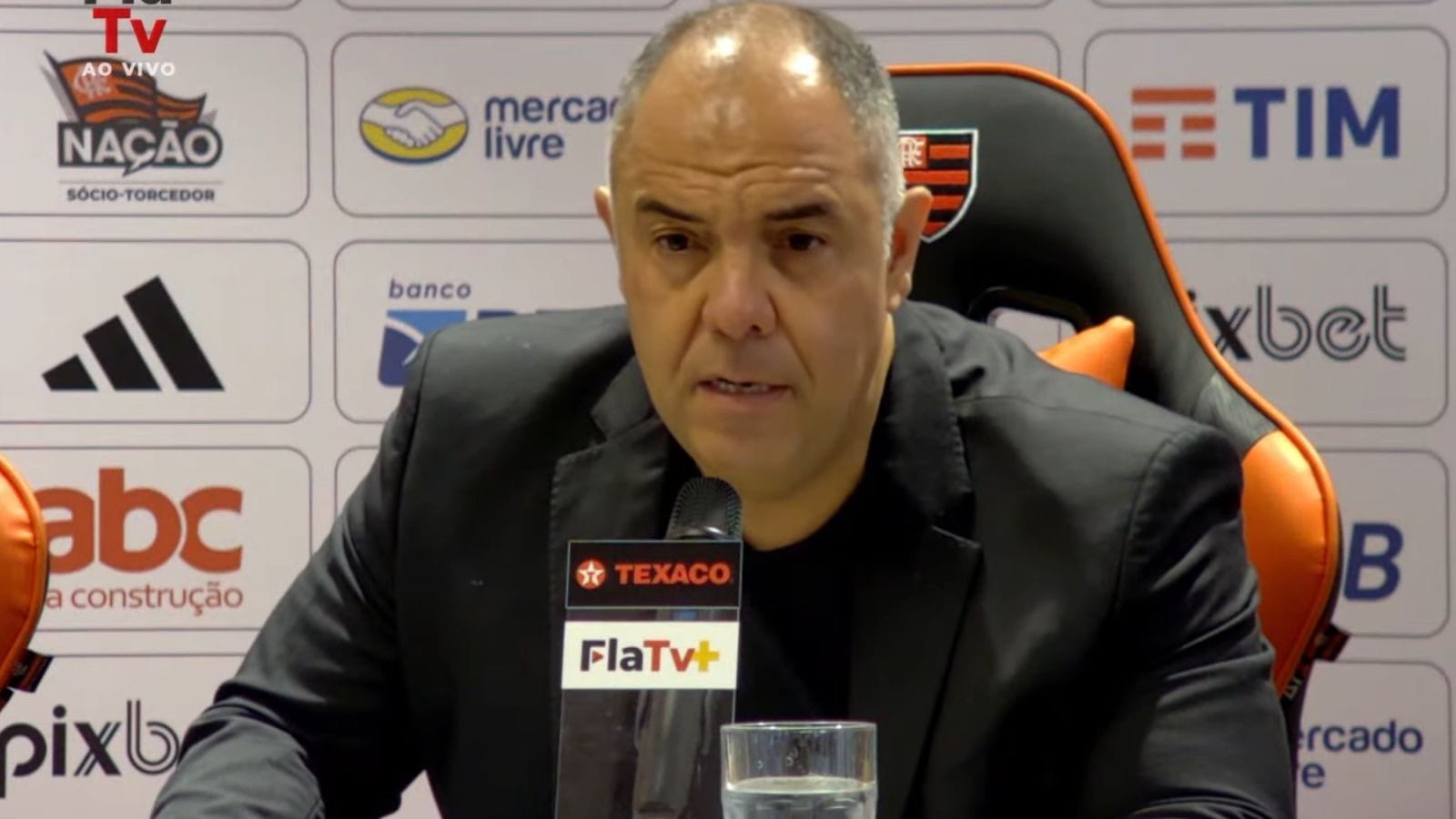 Marcos Braz Vp De Futebol Do Flamengo Fala Sobre Coronado Do