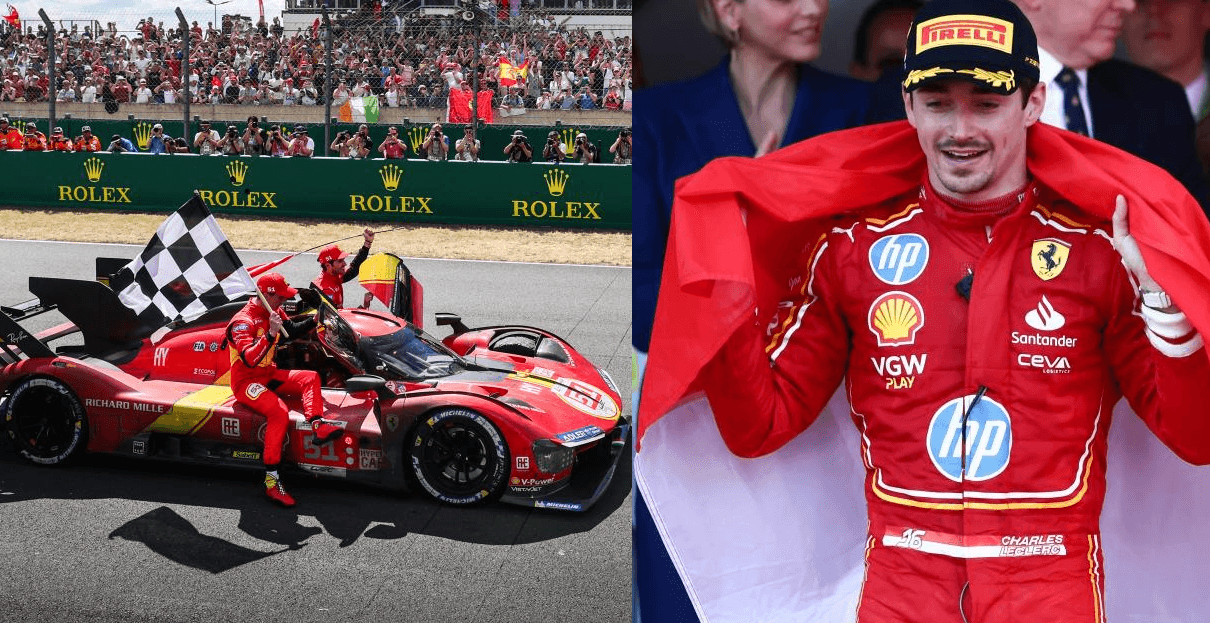 Ferrari iguala feito de 90 anos vitória nas 24 Horas de Le Mans Band