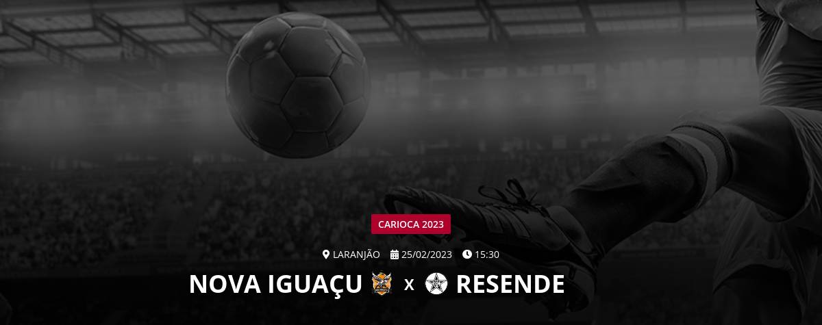 Nova Igua U X Resende Que Horas O Jogo Hoje Onde Vai Ser E Mais Band