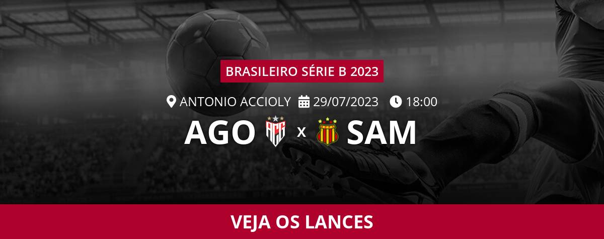 Atlético GO x Sampaio Corrêa placar ao vivo escalações lances gols