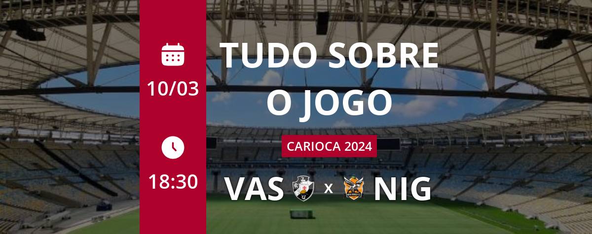 Vasco x Nova Iguaçu que horas é o jogo hoje onde vai ser e mais Band