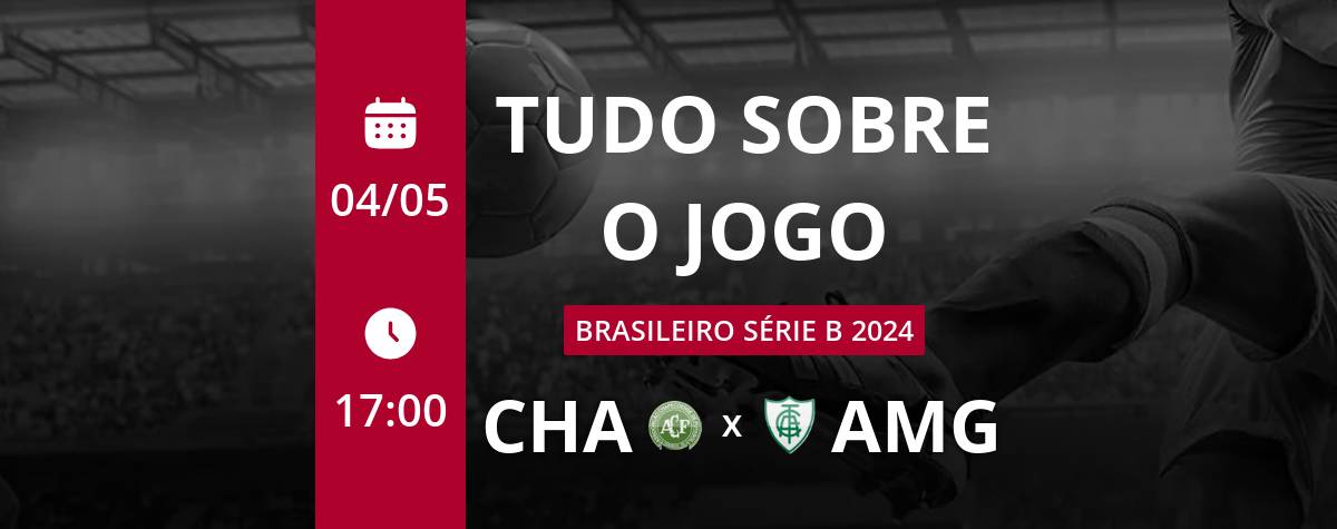 Ao vivo Chapecoense x América MG Brasileiro Série B 2024