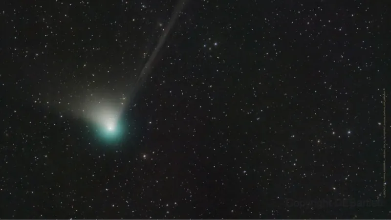 Cometa raro que se aproxima da Terra será visível a partir de fevereiro
