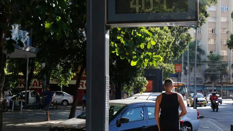 Rio tem fim de semana com 50 graus de sensação térmica