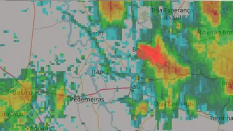 Defesa Civil emite alerta de chuvas fortes nas regiões do Vale e Litoral Norte