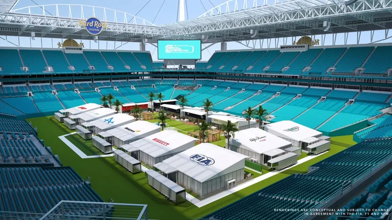 GP de Miami anuncia mudanças e terá instalações de equipes dentro de estádio