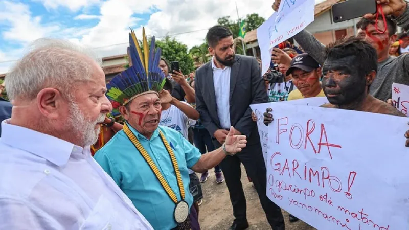 Lula diz que situação de ianomâmis é desumana e promete combater garimpo ilegal