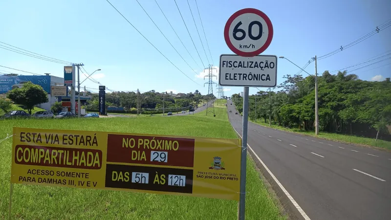 Avenidas serão interditadas na região da Represa em Rio Preto