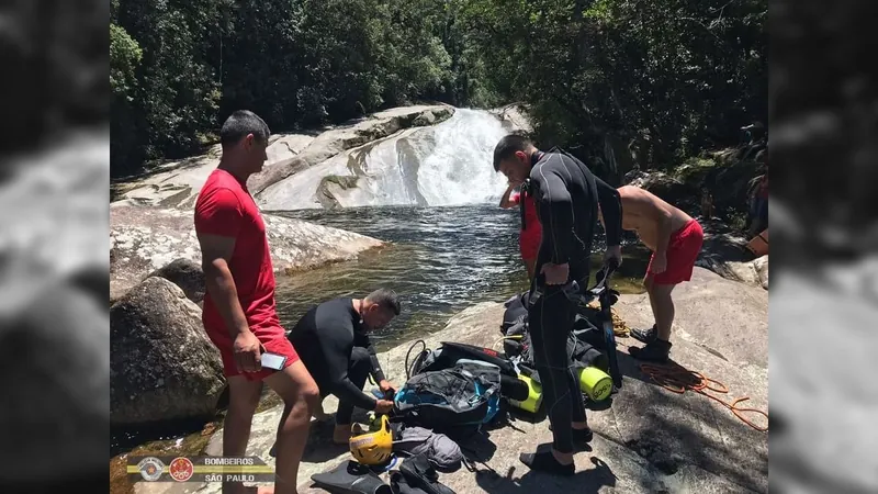 Corpo é encontrado na cachoeira de Barra do Una, em São Sebastião