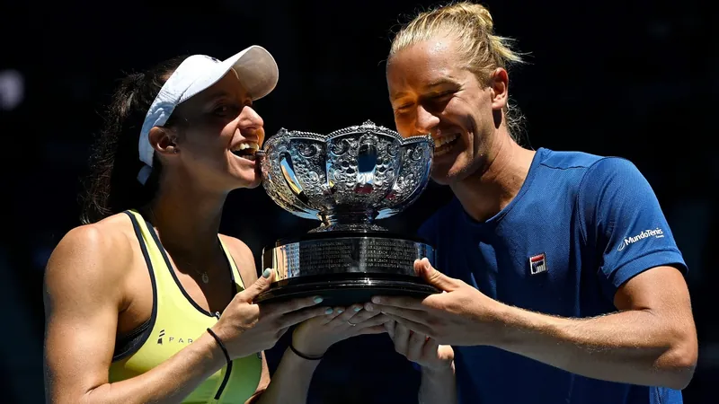 Stefani e Matos derrotam indianos, vencem Australian Open e fazem história