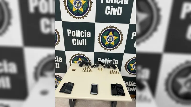 Polícia Civil prende em flagrante integrantes do Bonde do Zinho