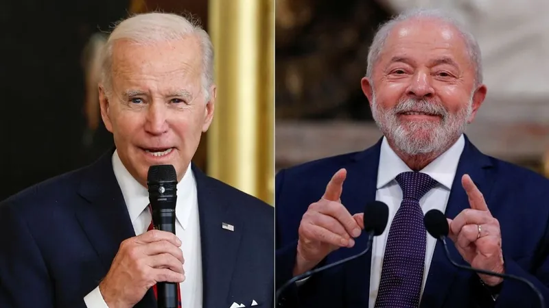 Nos EUA, Lula se reúne com Joe Biden nesta sexta-feira (10)