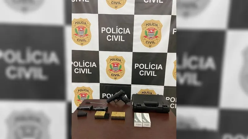 Arma é apreendida com suspeito de ter feito ameaças em Sorocaba