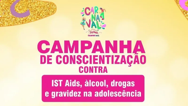 Caçapava traz campanha de conscientização contra IST's, álcool e drogas