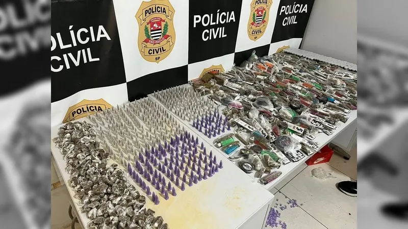 Polícia Civil apreende quase 30 quilos de drogas em Salto