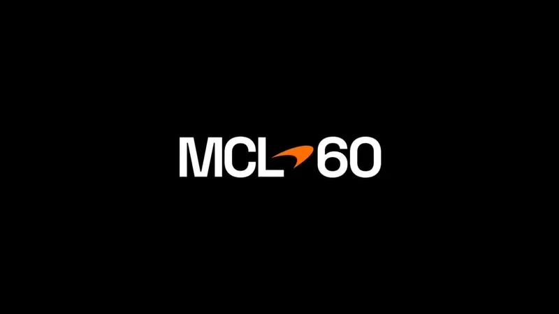 Modelo ganhou nome de MCL60 para celebrar história do time