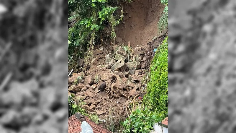 Após chuvas na Região Serrana, sete pessoas ficam desalojadas em Teresópolis