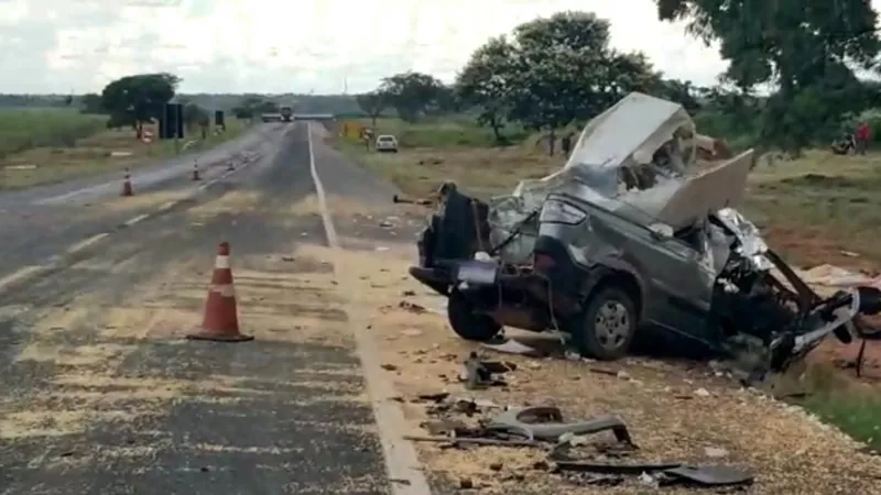 As duas vítimas estavam na caminhonete