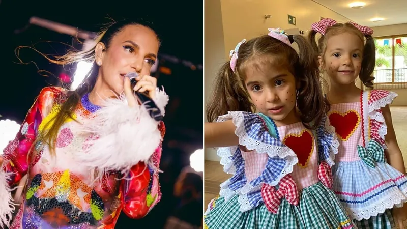 Gêmeas de Ivete fazem 5 anos! Como cantora agitou a maternidade no Carnaval