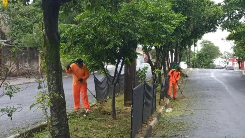 Os trabalhos são feitos pelas equipes da Prudenco