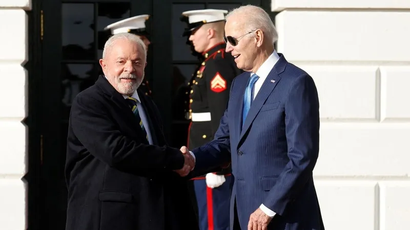 Lula e Biden defendem democracia e parceria para combater mudanças climáticas