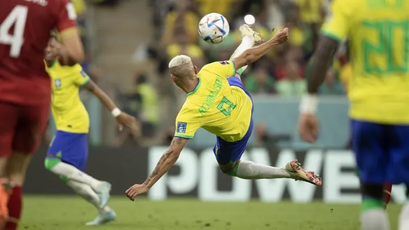 Com gol na Copa do Mundo, Richarlison é um dos finalistas ao Prêmio Puskás