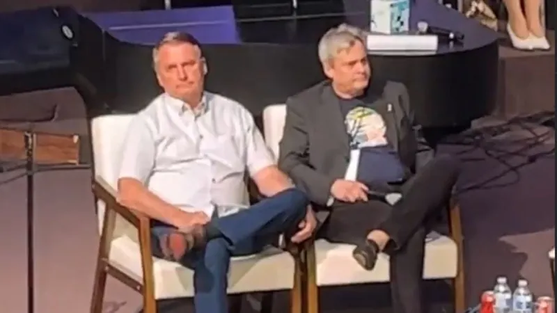 Bolsonaro durante evento na Flórida