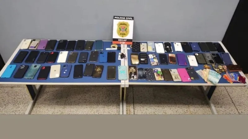Polícia recupera 100 celulares durante pré-carnaval em SP