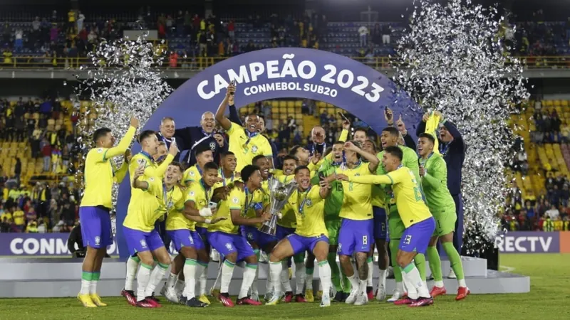 Seleção Brasileira vence Uruguai e é campeã invicta do Sul-Americano Sub-20