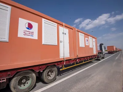 Catar doa cabines de torcedores usadas na Copa a vítimas do terremoto na Turquia