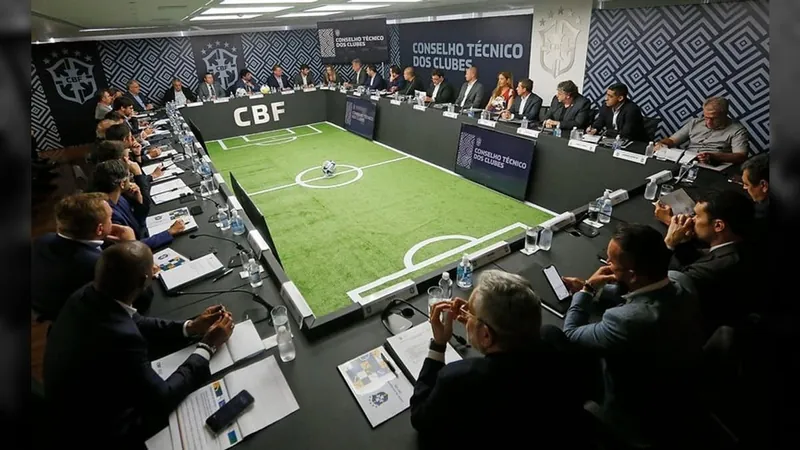 CBF divulga confrontos do Campeonato Brasileiro