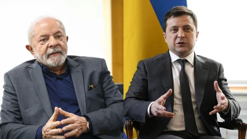 Nos EUA, Lula e Zelensky tratam da importância de meios para construção da paz