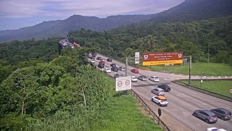 Veja a situação das rodovias do litoral e interior de SP na volta do feriado