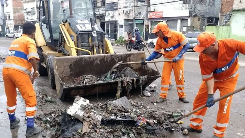 Chuva forte causou transtornos no Rio; bombeiros foram acionados