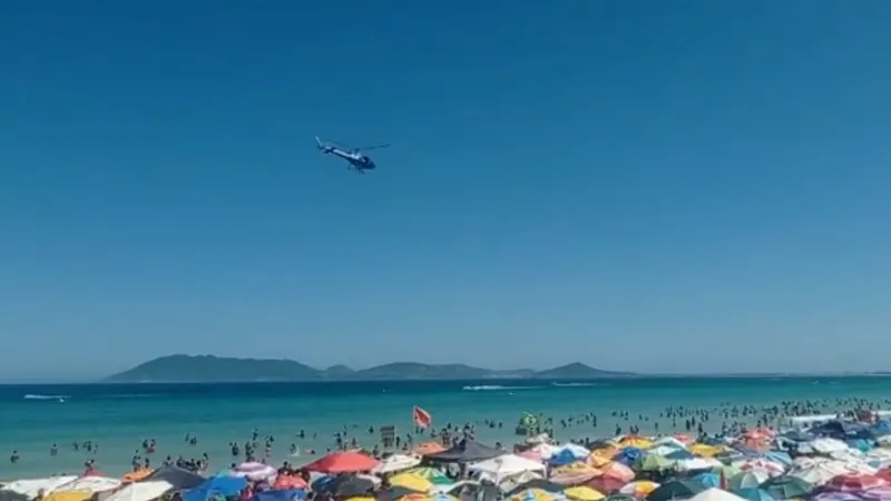 Ação da PF mira preservação das praias em Arraial do Cabo