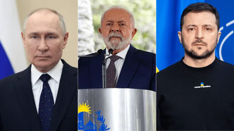 Rússia x Ucrânia: Lula diz ser ‘urgente’ que países não envolvidos negociem paz