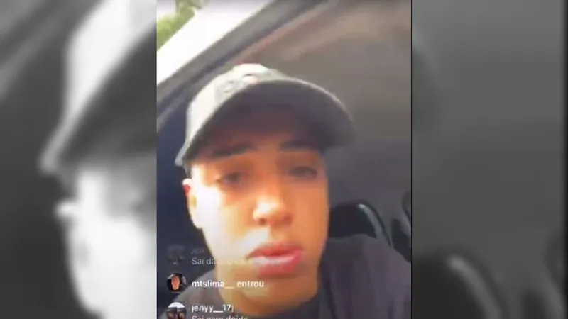 Criminoso que fez live de assalto vai responder por roubo qualificado