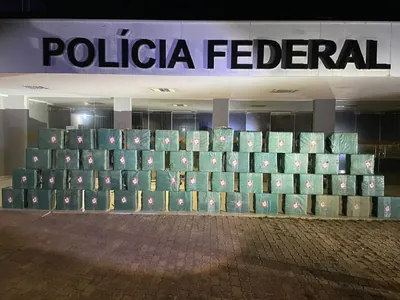 PF apreende mais de 1,7 tonelada de cocaína no interior do Mato Grosso