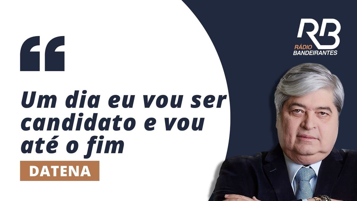 Datena vai ser candidato à prefeitura em 2024? Veja o que pensa o