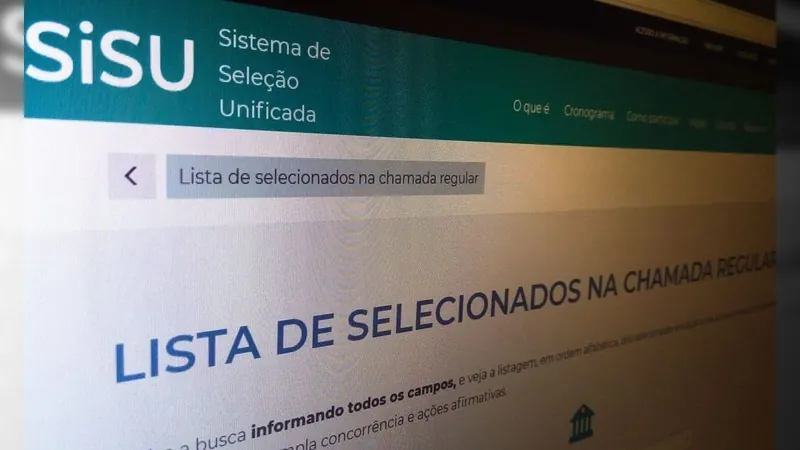 MEC divulga resultados do Sisu; inscrições começam na quinta (2)