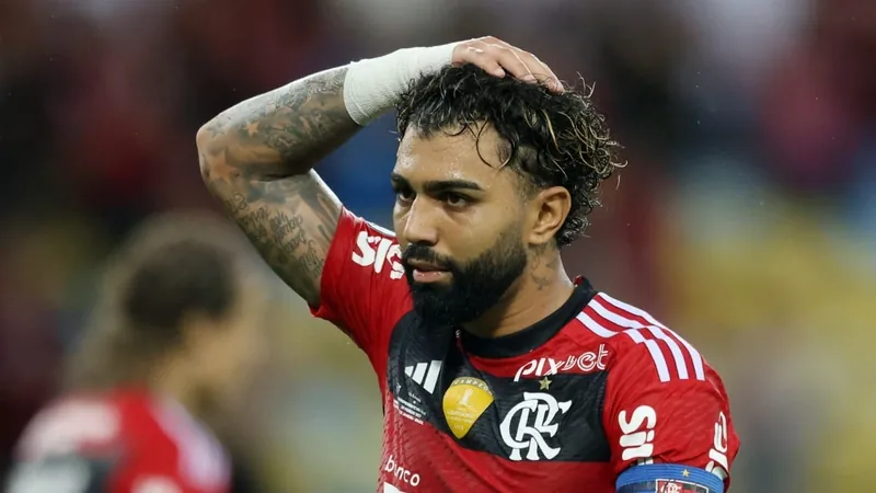 "A torcida se voltou contra a gente", afirma Gabigol sobre flamenguistas