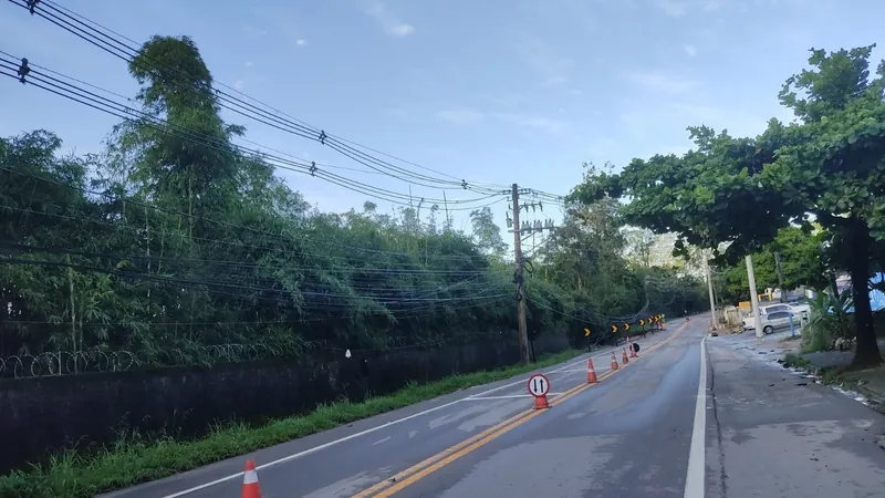 Litoral Norte: Confira como estão as rodovias bloqueadas após chuvas