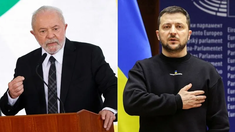 Lula conversa com Zelensky: 'Guerra não pode interessar a ninguém'