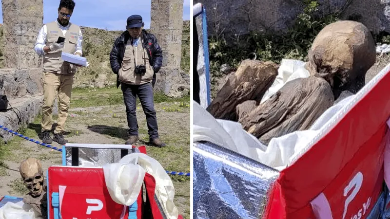 Peruano é detido passeando com múmia de 600 anos